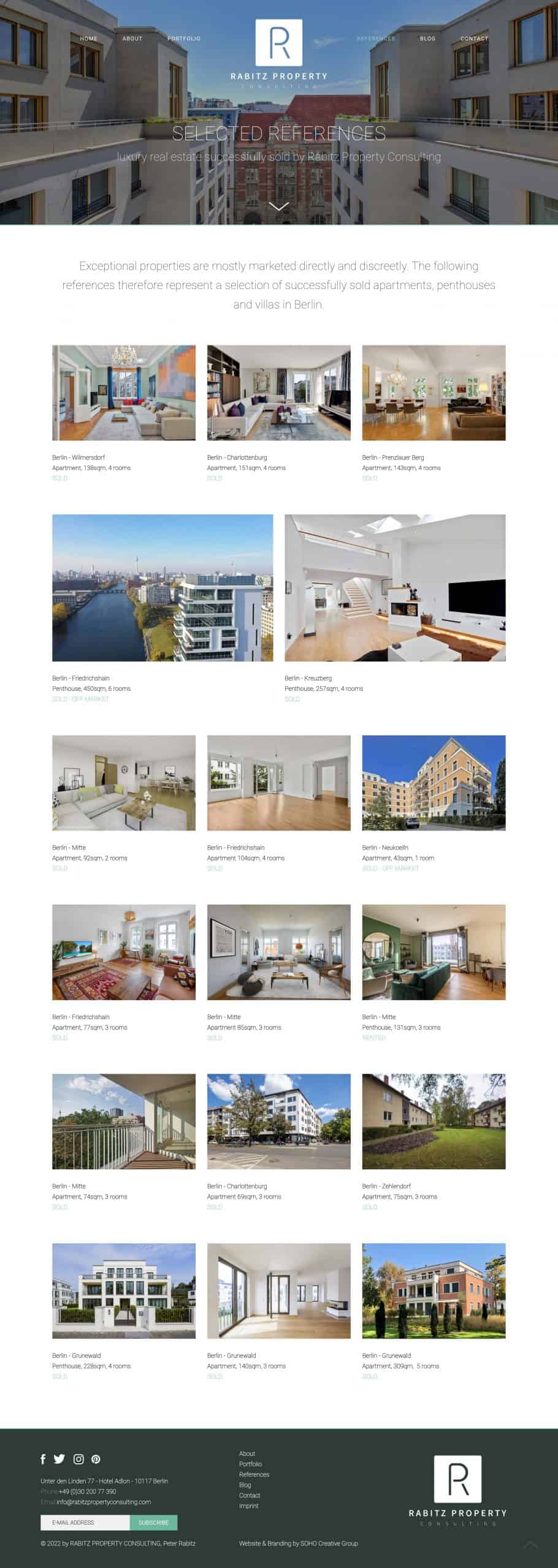 References – Rabitz Property Consulting