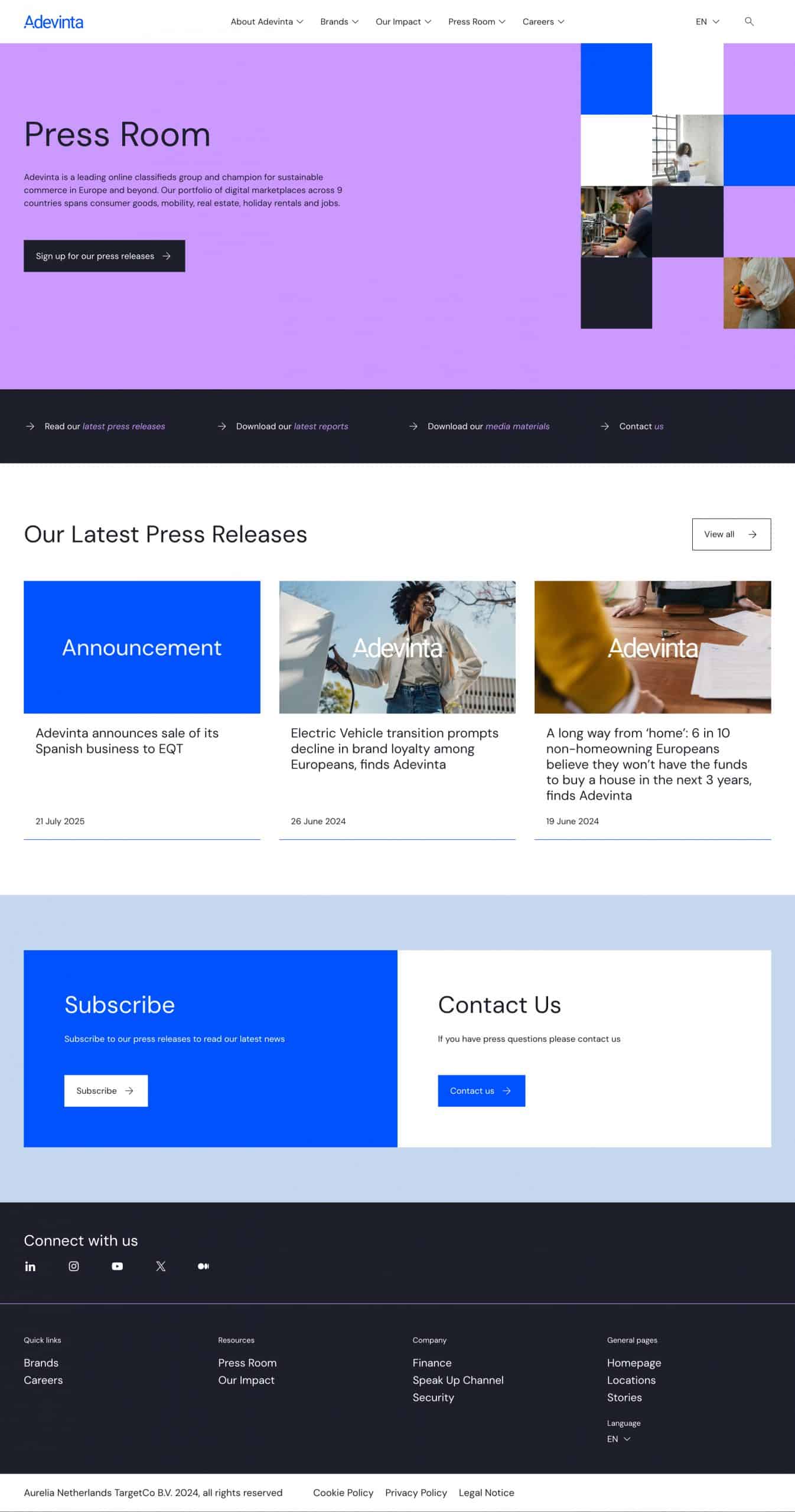 SOHO Creative Group press room showcasing digital press releases and media resources for branding and marketing strategies, highlighting innovative communication solutions.